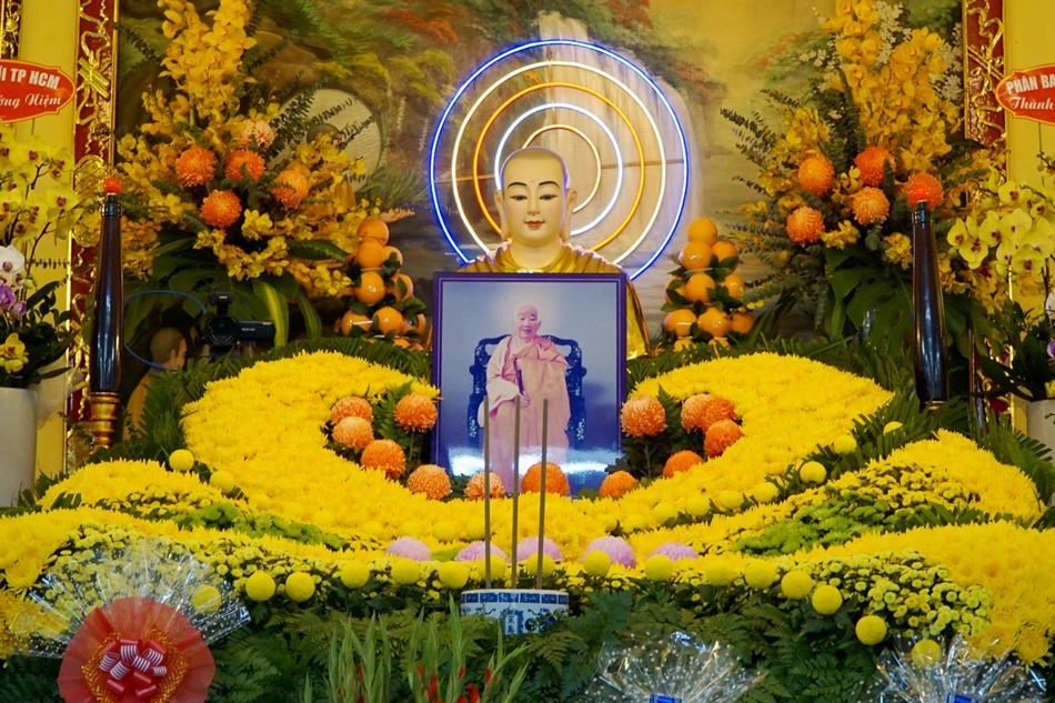 Di ảnh Ni trưởng Thích nữ Như Thanh tại tổ đình Từ Nghiêm