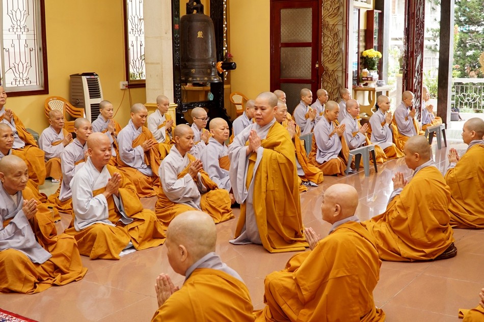 Trường hạ tập trung tổ đình Từ Nghiêm dành cho chư Ni nội thiền và ngoại thiền trên địa bàn quận 10