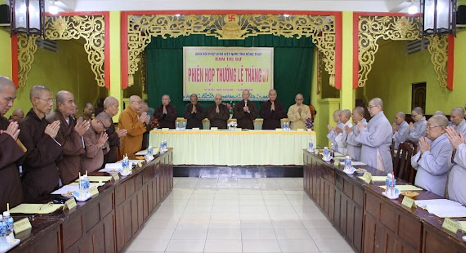 Đồng Tháp: Ban Thường trực Ban Trị sự tỉnh họp định kỳ, triển khai hoạt động Phật sự