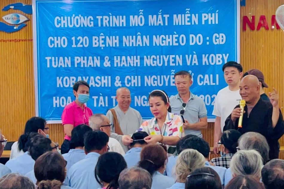 Chương trình mổ mắt miễn phí tại Bệnh viện Tây Nam - TP.HCM