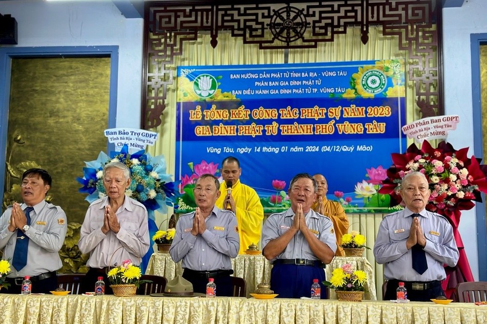 Hội nghị tổng kết hoạt động Phật sự của Gia đình Phật tử TP.Vũng Tàu