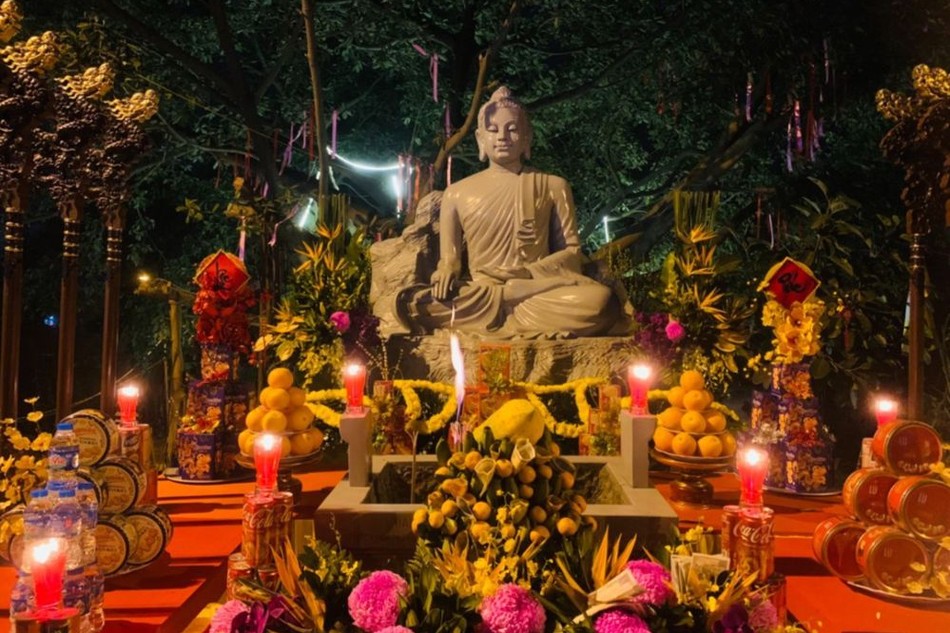 Vĩnh Phúc: Lễ an vị tôn tượng Đức Phật Bổn Sư Thích Ca Mâu Ni tại chùa Cả Nhĩ Long