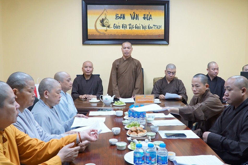 Thường trực Ban Văn hóa họp vào sáng nay, 15-4, tại Việt Nam Quốc Tự