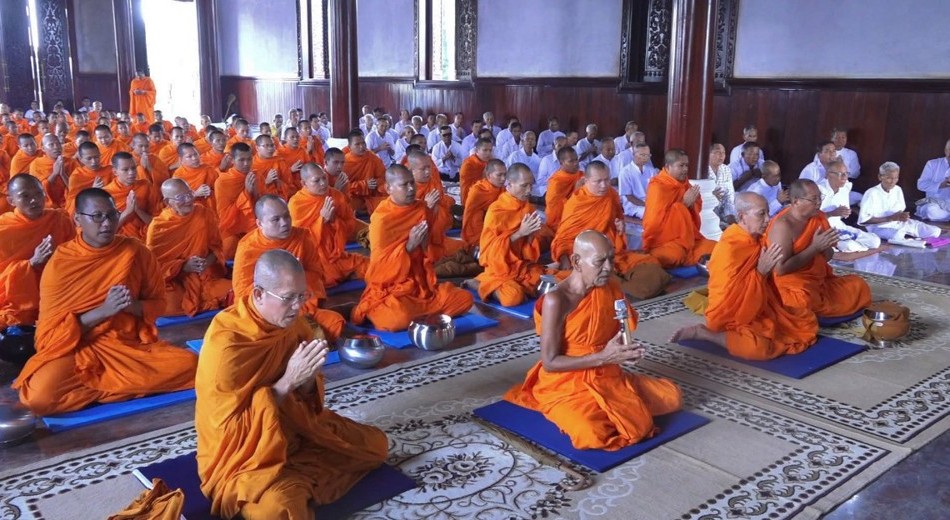 Học viện Phật giáo Nam tông Khmer tại TP.Cần Thơ tổng kết khóa thiền Vipassana cho hơn 200 thiền sinh