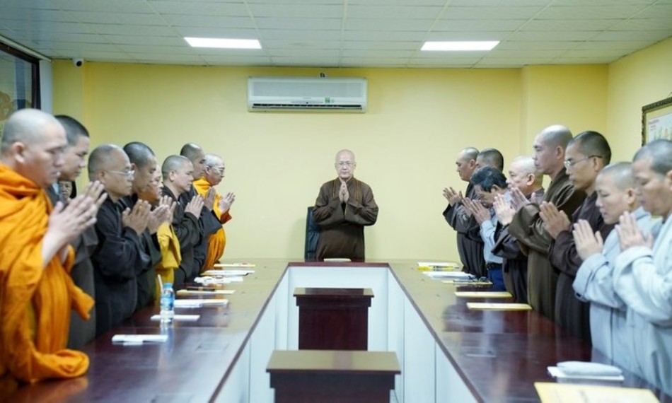 Ban Hướng dẫn Phật tử GHPGVN TP.HCM họp thảo luận về kế hoạch tổ chức hội thi