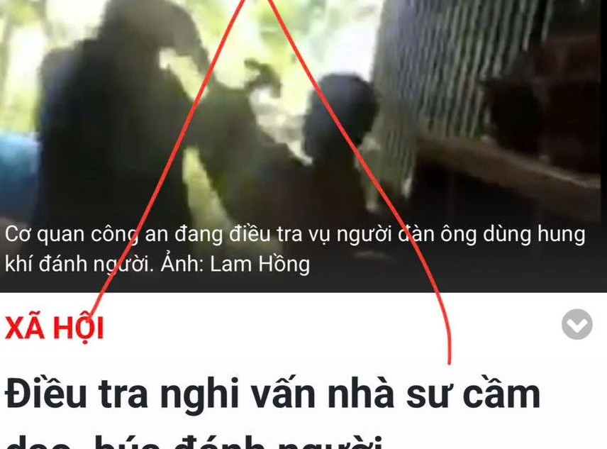 “Nghi vấn nhà sư ở Lâm Đồng cầm dao, búa đánh người”: Sự việc đã giải quyết 4 năm trước được làm mới