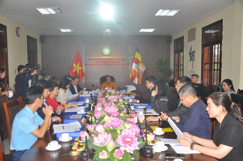 Họp chung khảo Giải Báo chí Phật giáo toàn quốc 2024