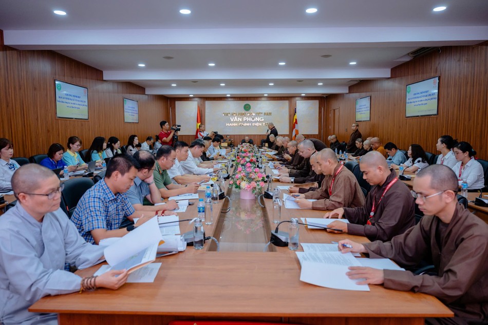 Buổi họp liên ngành về công tác an ninh, trật tự Đại lễ Vesak Liên Hiệp Quốc 2025