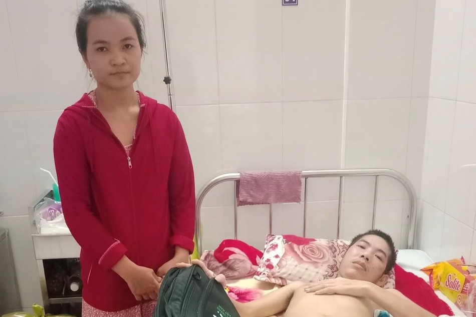 Mở rộng lòng từ: Người cha trẻ bị ung thư