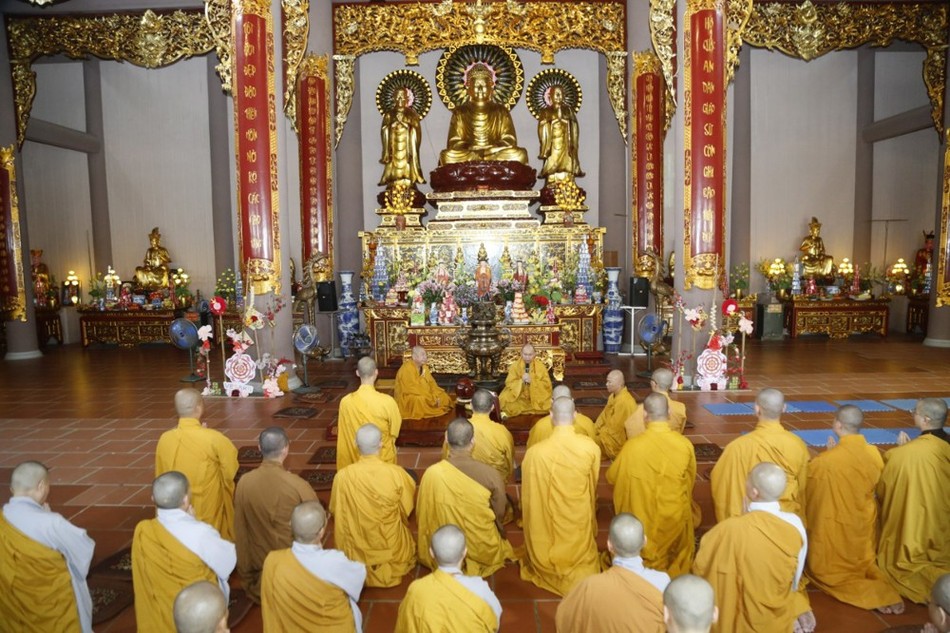 Trụ sở Ban Trị sự GHPGVN tỉnh Điện Biên - chùa Linh Quang tác pháp An cư kiết hạ