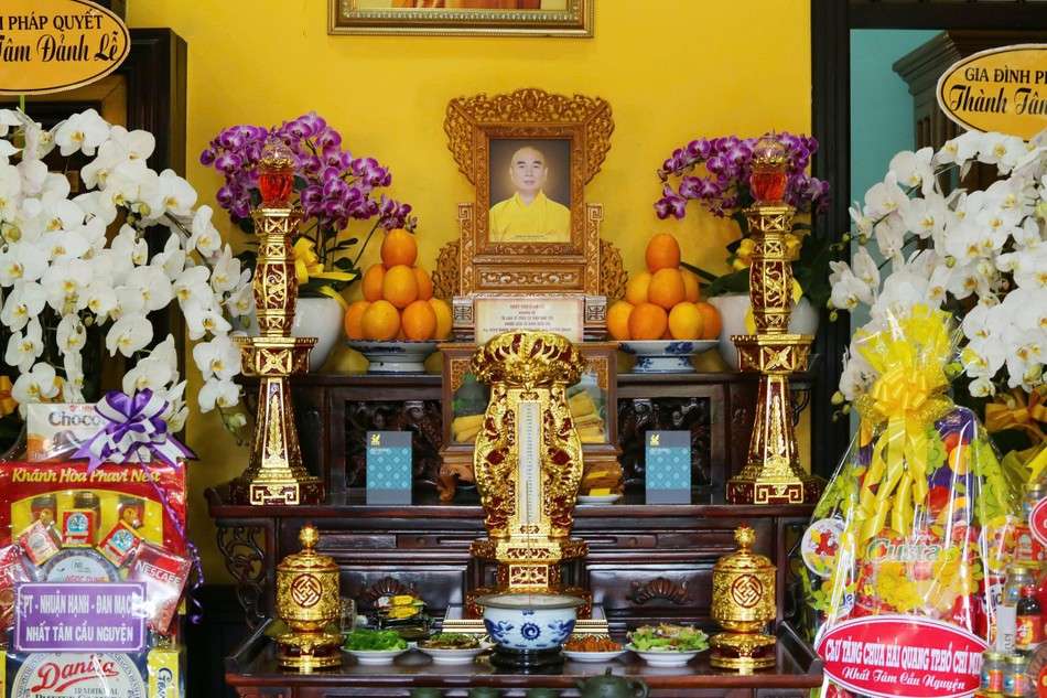 Di ảnh Thượng tọa Thích Quảng Tánh tại chùa Phước Viên