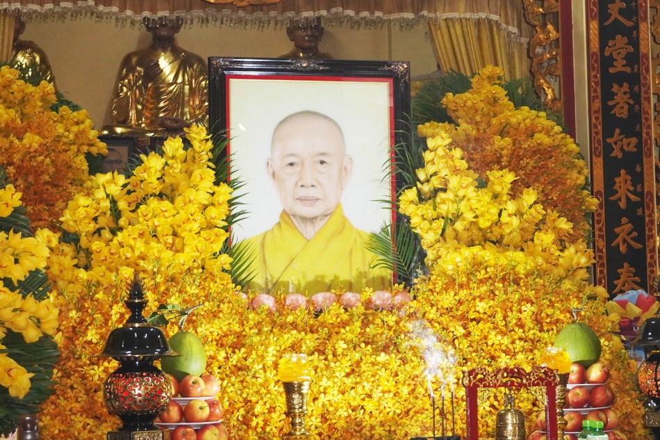 Di ảnh Trưởng lão Hòa thượng Thích Thanh Kiểm