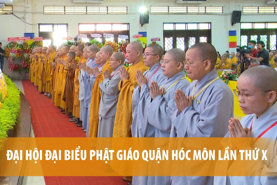 [Video] Đại hội đại biểu Phật giáo huyện Hóc Môn lần thứ X thành công tốt đẹp 