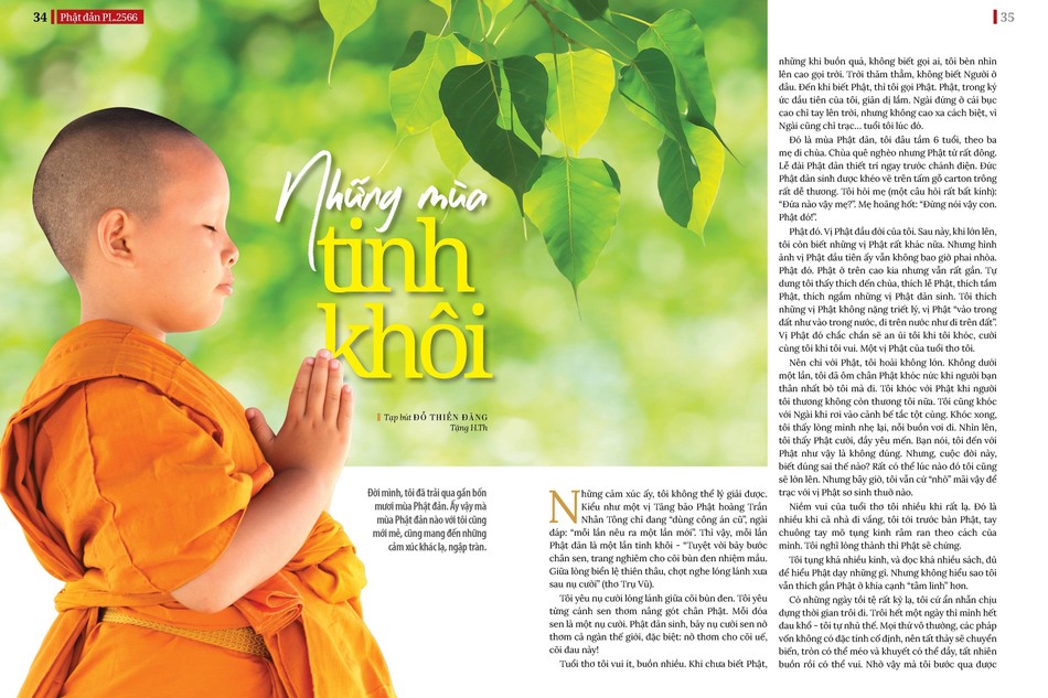 Bài trên Báo Giác Ngộ số 1150 - Thiết kế: Phòng Mỹ thuật BGN/Tống Viết Diễn