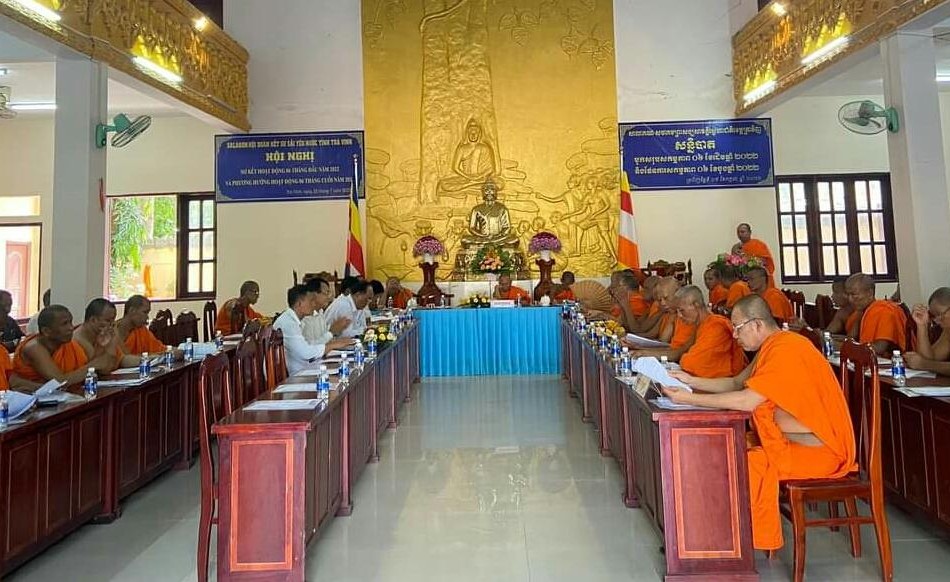 Trà Vinh: Hội Đoàn kết Sư sãi yêu nước tỉnh sơ kết hoạt động 6 tháng đầu năm 2022