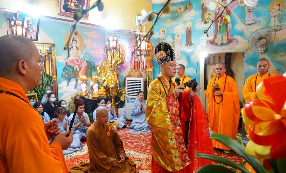 Lễ Vu lan - Báo hiếu tại tịnh thất Hội Khánh