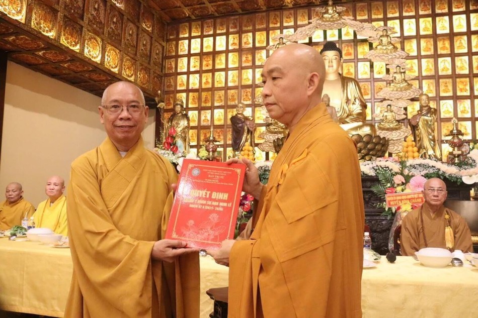 Ban Nghi lễ GHPGVN huyện Bình Chánh ra mắt nhân sự nhiệm kỳ X (2021-2026)