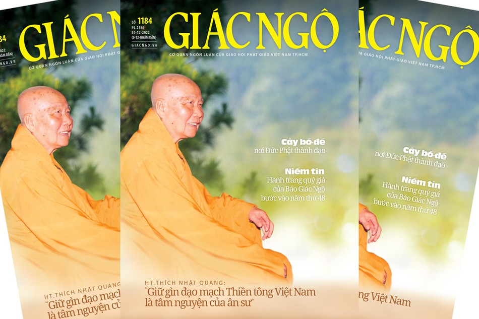 Báo Giác Ngộ số 1184: Về Trưởng lão Hoà thượng Thích Thanh Từ nhân khánh thọ 100 tuổi