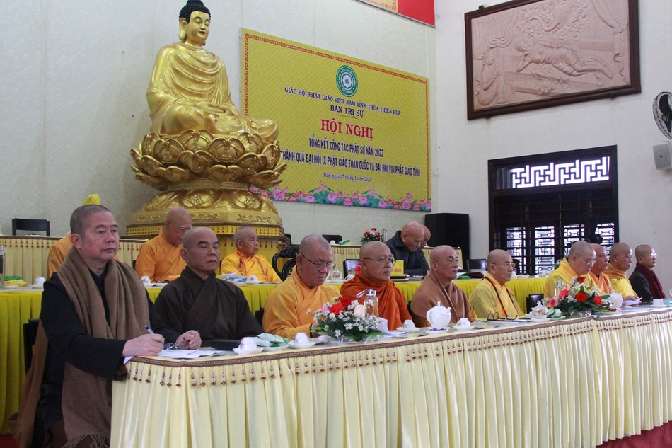 Chư tôn đức chứng minh, chủ tọa hội nghị