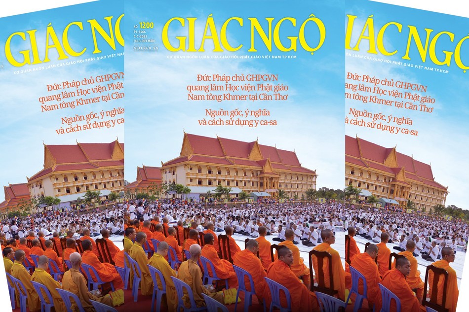 Báo Giác Ngộ số 1200: "Nguồn gốc, ý nghĩa và cách sử dụng y ca-sa"