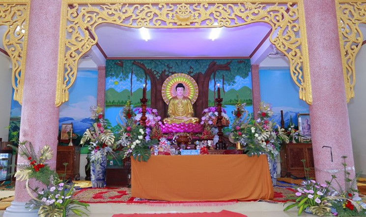 Đắk Lắk: Lễ an vị Phật tại tịnh xá Ngọc Nhơn (H.Buôn Đôn)