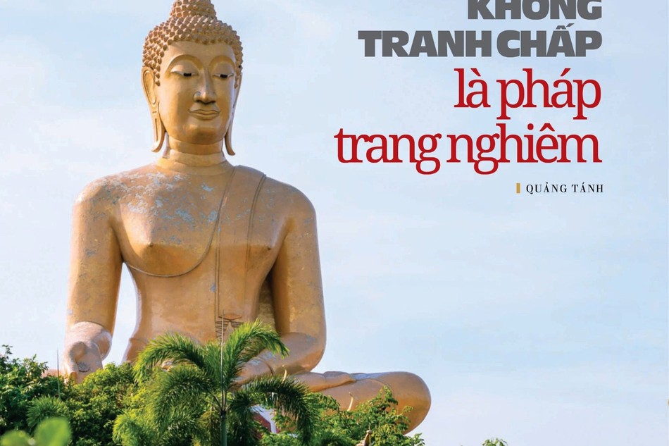 Bài trên Báo Giác Ngộ số 1234 - Thiết kế: Phòng Mỹ thuật BGN/Tống Viết Diễn 