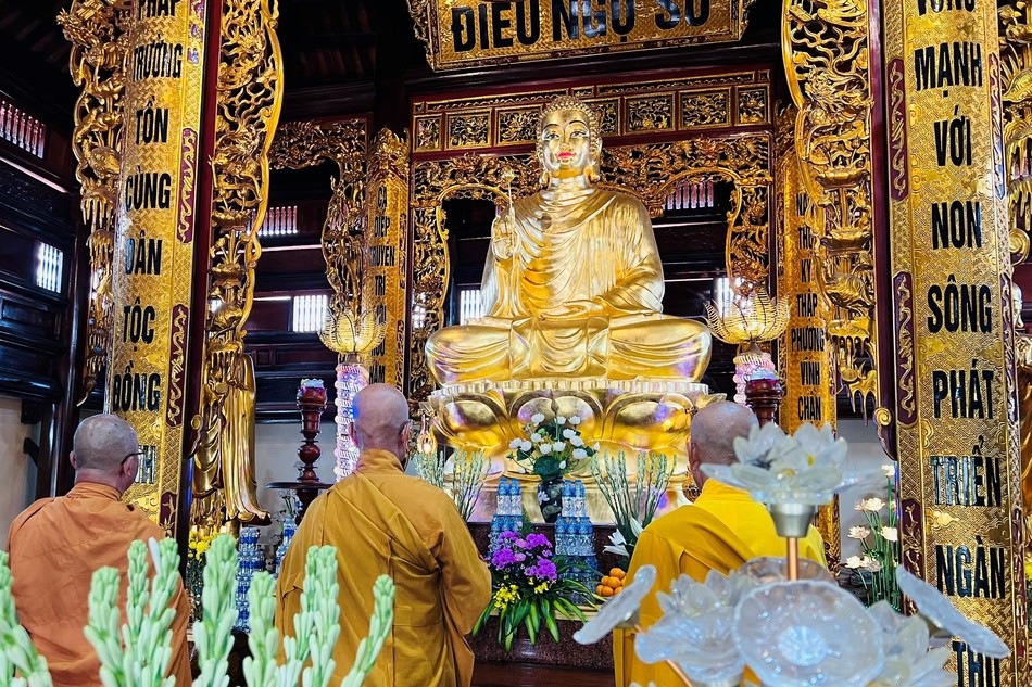 Chư Tăng tỉnh Sóc Trăng cử hành lễ Bố-tát tại thiền viện Trúc Lâm Sóc Trăng