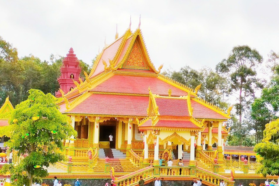 Chánh điện chùa Chông Prây hoàn thành sau 5 năm khởi công xây dựng