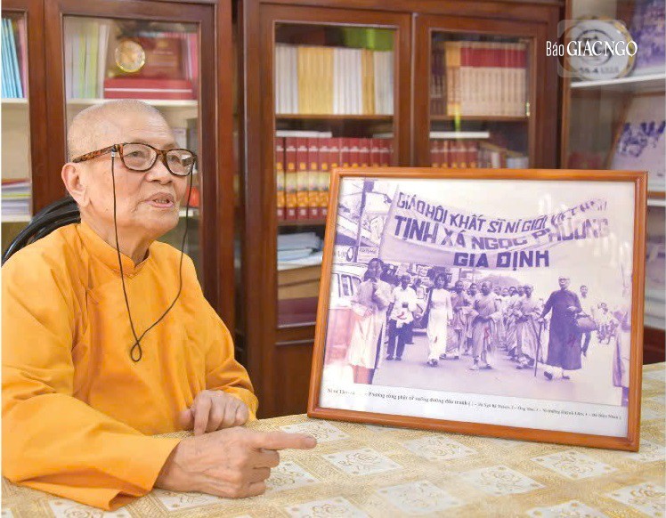 Ký ức về những ngày tranh đấu cho hòa bình, tự do vẫn còn sống động - Ảnh: Quảng Đạo/BGN