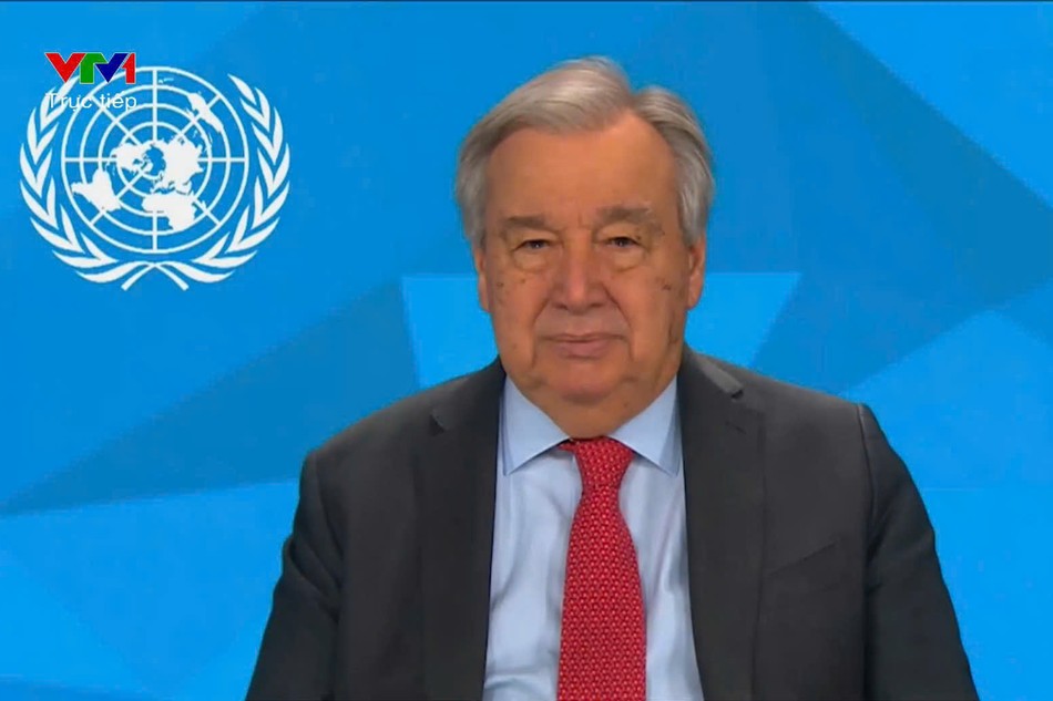 Tổng Thư ký Liên Hiệp Quốc António Guterres phát biểu chúc mừng Đại lễ Vesak 2025 