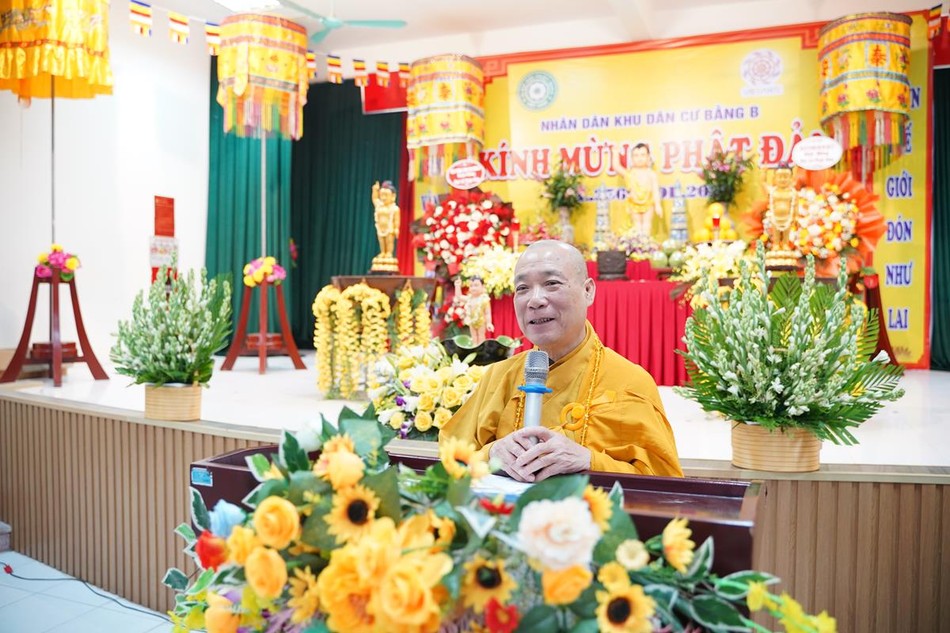 Hòa thượng Thích Bảo Nghiêm, Phó Chủ tịch Hội đồng Trị sự, Trưởng ban Hoằng pháp T.Ư - Ảnh: Diệu Tường