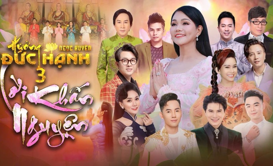 Chương trình nhạc Phật giáo Hương đức hạnh 3 - Lời khấn nguyện do NSƯT Ngọc Huyền đầu tư, sản xuất, được phát trên kênh Youtube của chị