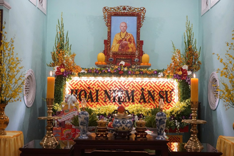 Di ảnh Trưởng lão Hòa thượng Thích Quang Thể 