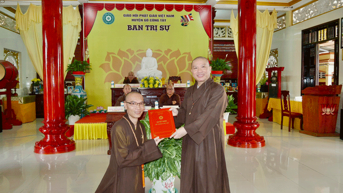 Tiền Giang: Ban Trị sự Phật giáo H.Gò Công Tây triển khai nhiều Phật sự trọng tâm ảnh 2