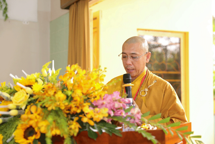 Tiền Giang: Khai mạc khóa “Huân tu chánh niệm” dành cho Phật tử tại chùa Vĩnh Tràng ảnh 2