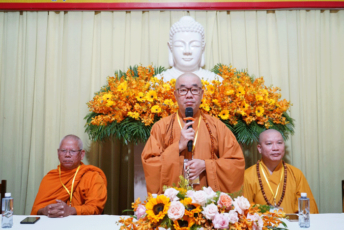 Tiền Giang: Khai mạc khóa “Huân tu chánh niệm” dành cho Phật tử tại chùa Vĩnh Tràng ảnh 3