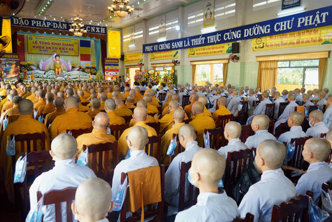 Phật giáo tỉnh Tiền Giang có 6 trường hạ trên địa bàn