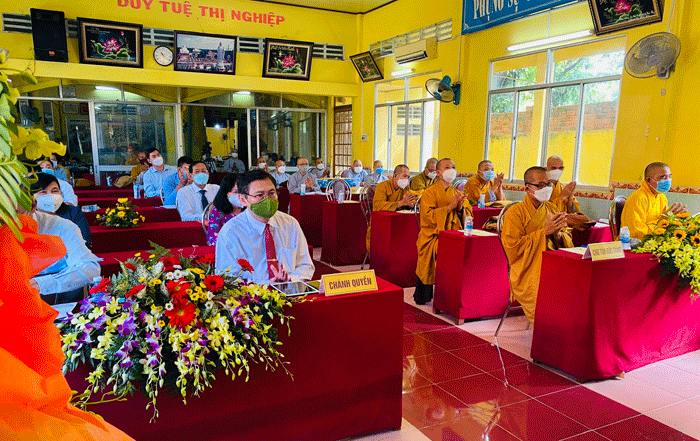 Đại biểu tham dự Đại hội đại biểu Phật giáo huyện Cai Lậy lần X (2021-2026) Đại biểu tham dự Đại hội đại biểu Phật giáo huyện Cai Lậy lần X (2021-2026)