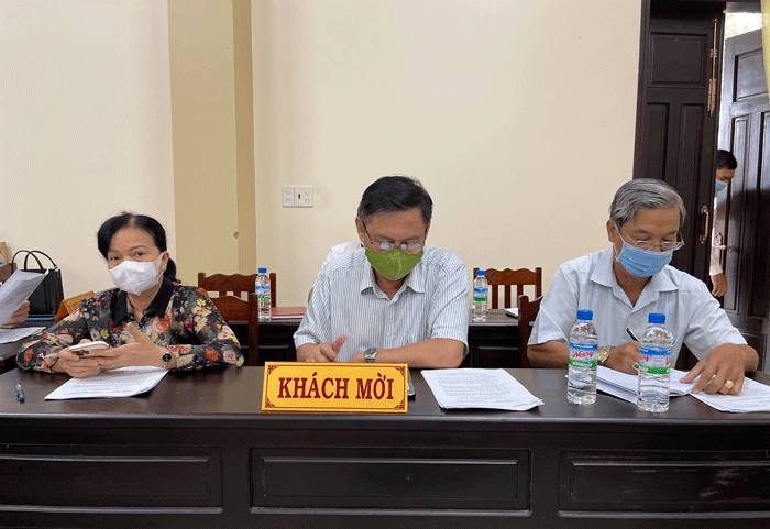 Đại diện các cơ quan hữu quan tham dự Đại diện các cơ quan hữu quan tham dự