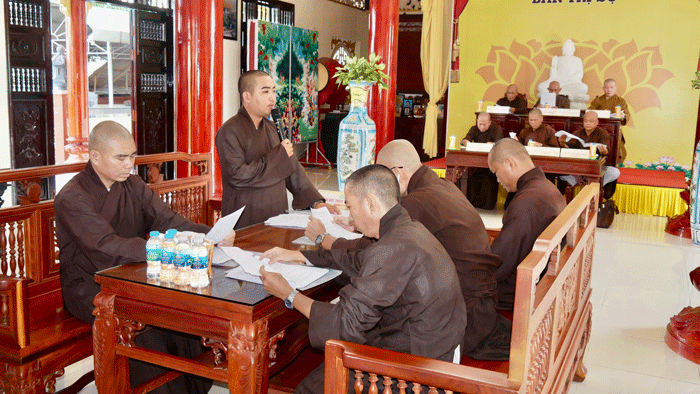 Ban Trị sự GHPGVN huyện Gò Công Tây tổ chức triển khai một số Phật sự Ban Trị sự GHPGVN huyện Gò Công Tây tổ chức triển khai một số Phật sự