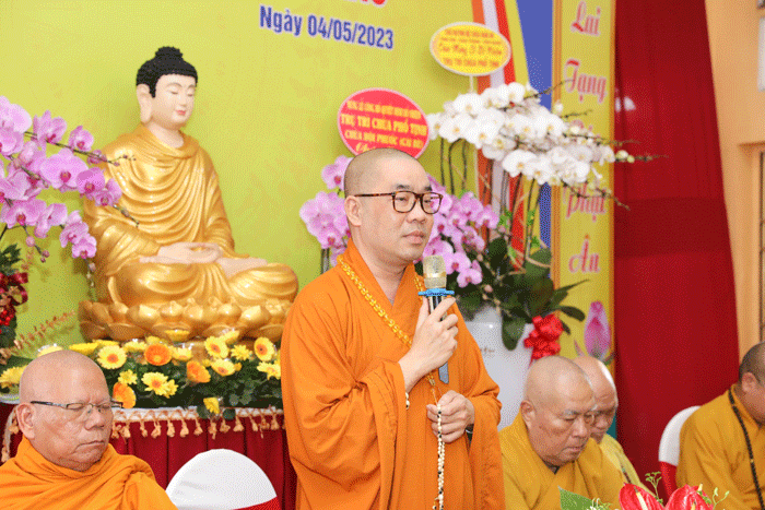 Thượng tọa Thích Quảng Lộc đạo từ Thượng tọa Thích Quảng Lộc đạo từ