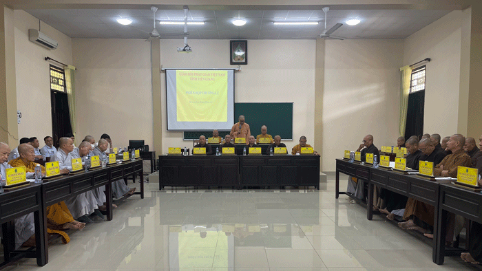 Buổi họp thảo luận, thống nhất nhiều hoạt động Phật sự Buổi họp thảo luận, thống nhất nhiều hoạt động Phật sự