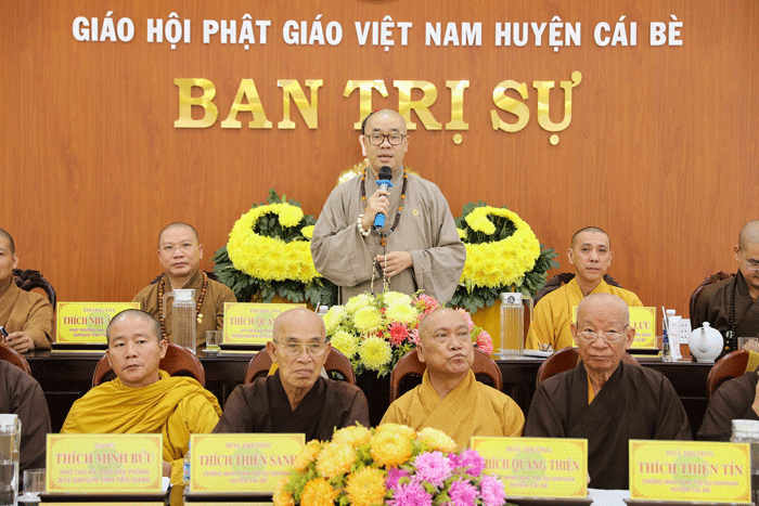 Thượng tọa Thích Quảng Lộc ban đạo từ Thượng tọa Thích Quảng Lộc ban đạo từ