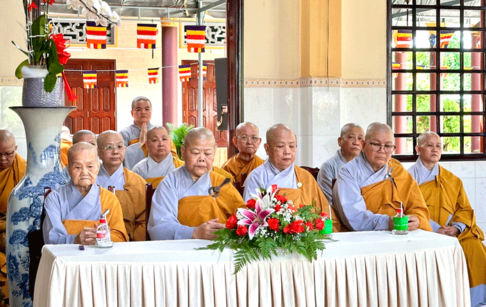 Đoàn Phân ban Ni giới tại chùa Thiên Phước Đoàn Phân ban Ni giới tại chùa Thiên Phước