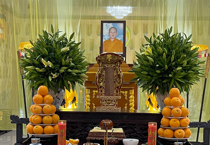 Di ảnh Thượng tọa Thích Từ Lợi