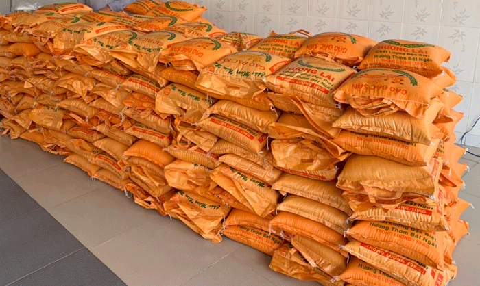 Người dân trong khu phong tỏa, khu cách ly sẽ nhận được lương thực hỗ trợ từ Ủy ban MTTQVN TP.Mỹ Tho