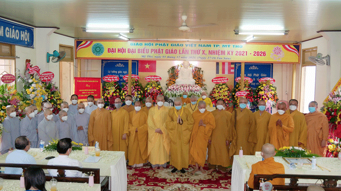 Tân Ban Trị sự TP.Mỹ Tho nhiệm kỳ 2021-2026