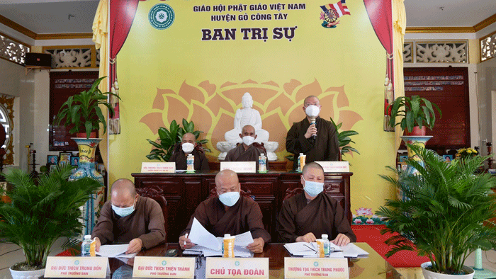 Chư tôn đức triển khai, thảo luận về công tác tổ chức Đại lễ Phật đản, An cư kiết hạ Chư tôn đức triển khai, thảo luận về công tác tổ chức Đại lễ Phật đản, An cư kiết hạ