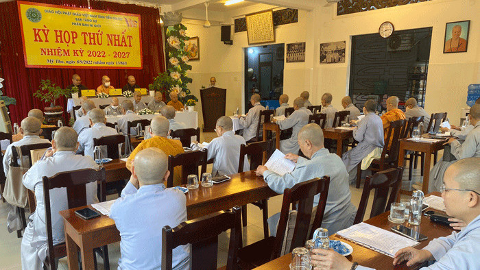 Phân ban Ni giới tỉnh họp buổi đầu tiên