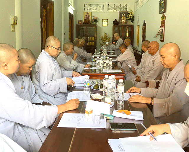 Phân ban Ni giới tỉnh Bình Định đã họp thông qua nhân sự nhiệm kỳ 2022-2027 Phân ban Ni giới tỉnh Bình Định đã họp thông qua nhân sự nhiệm kỳ 2022-2027